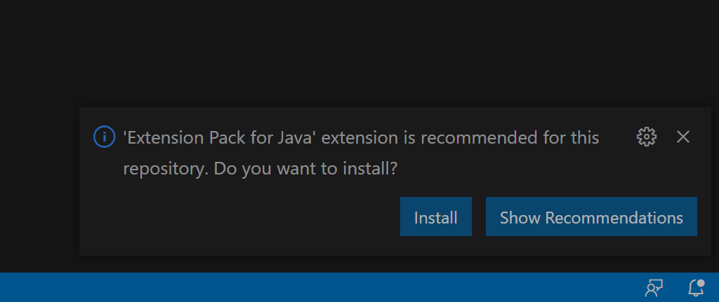 Java Install Prompt